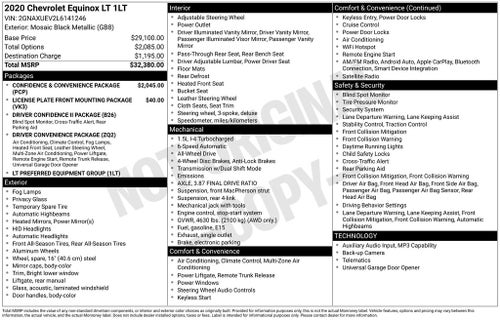 2020 Chevrolet Equinox LT