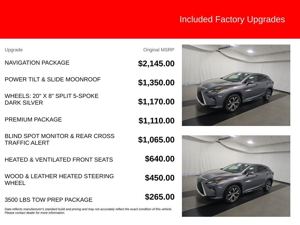 2019 Lexus RX 350