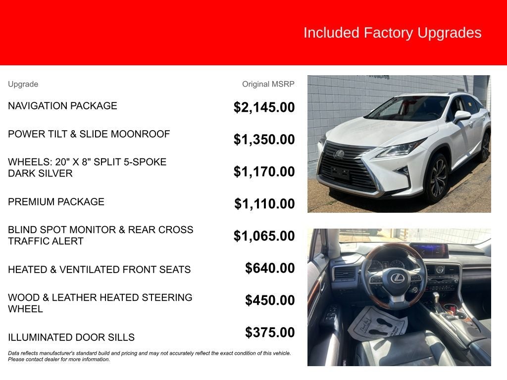 2019 Lexus RX 350