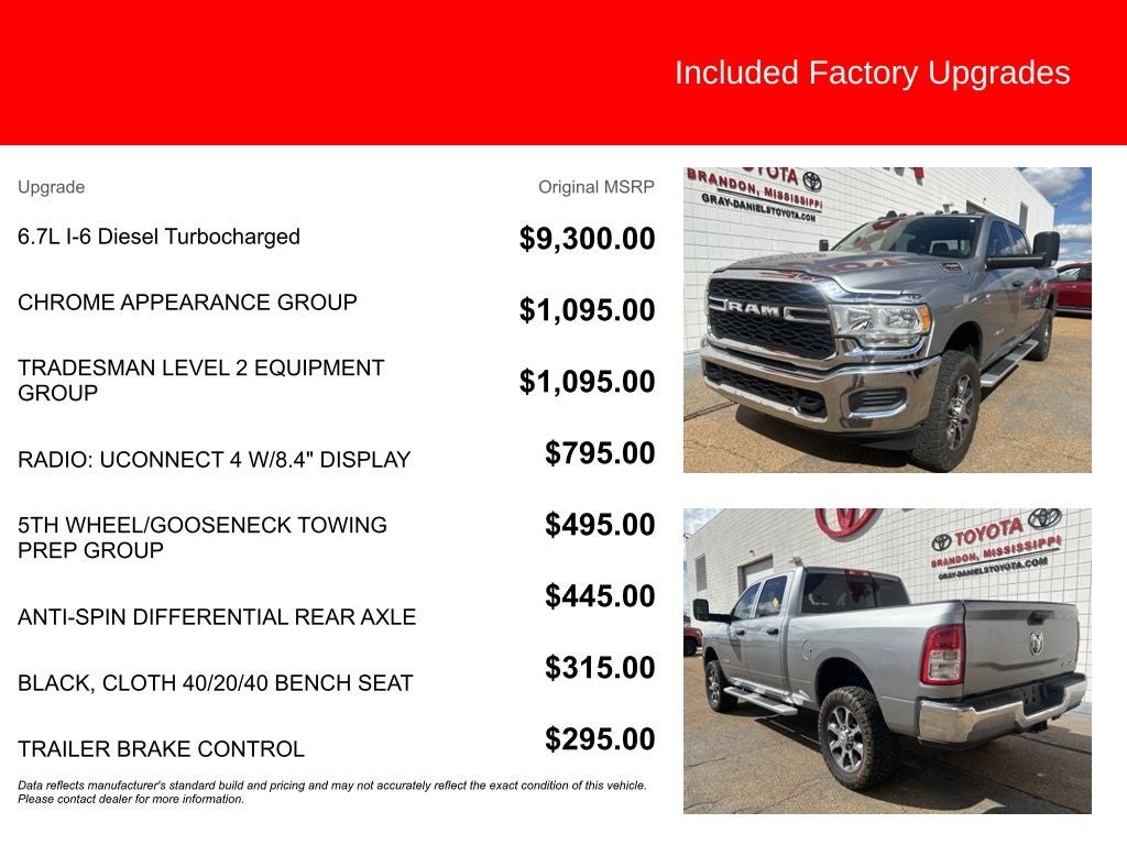 2020 RAM 2500 Tradesman