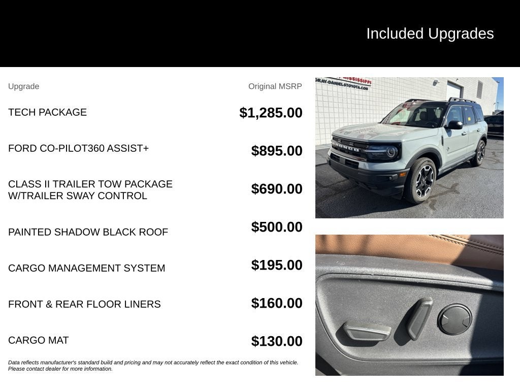 2023 Ford Bronco Sport Outer Banks