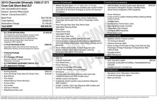 2015 Chevrolet Silverado 1500 LT LT2