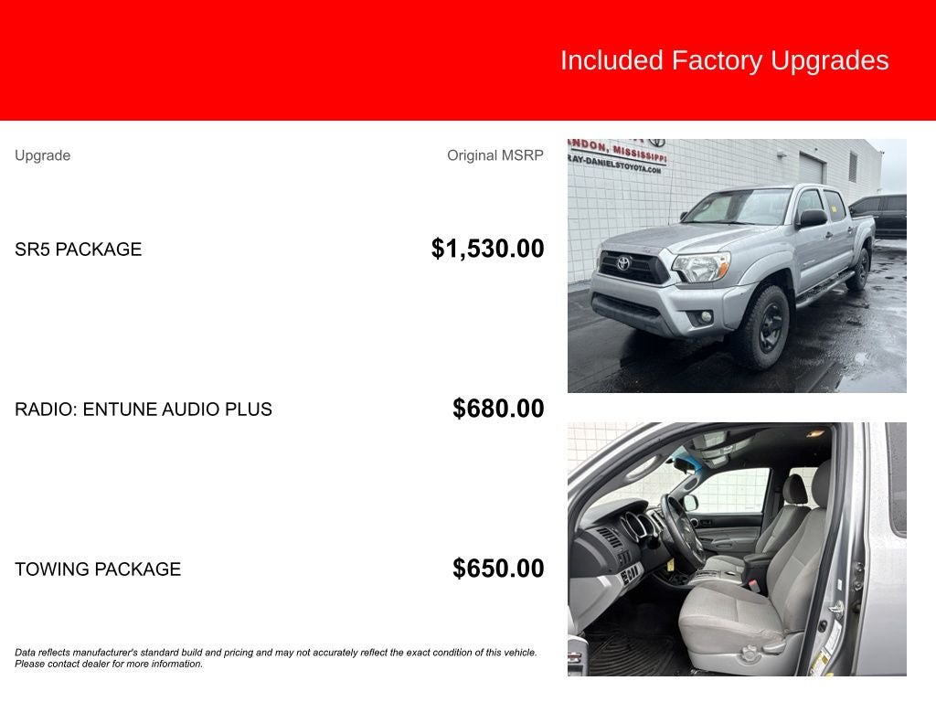 2015 Toyota Tacoma PreRunner V6