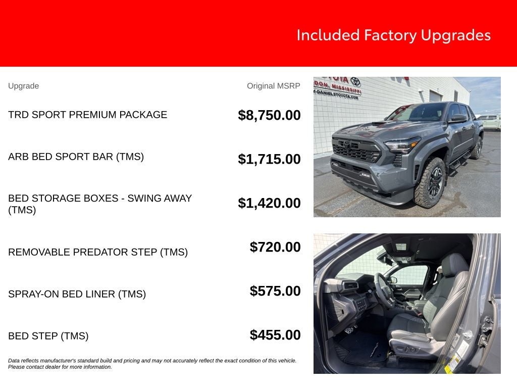 2026 Toyota Tacoma TRD Sport