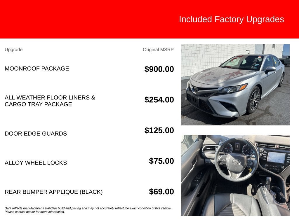 2018 Toyota Camry SE