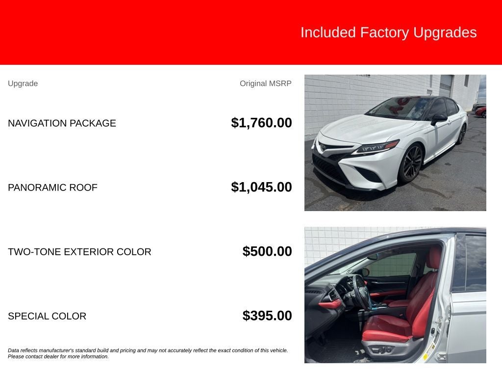 2019 Toyota Camry XSE