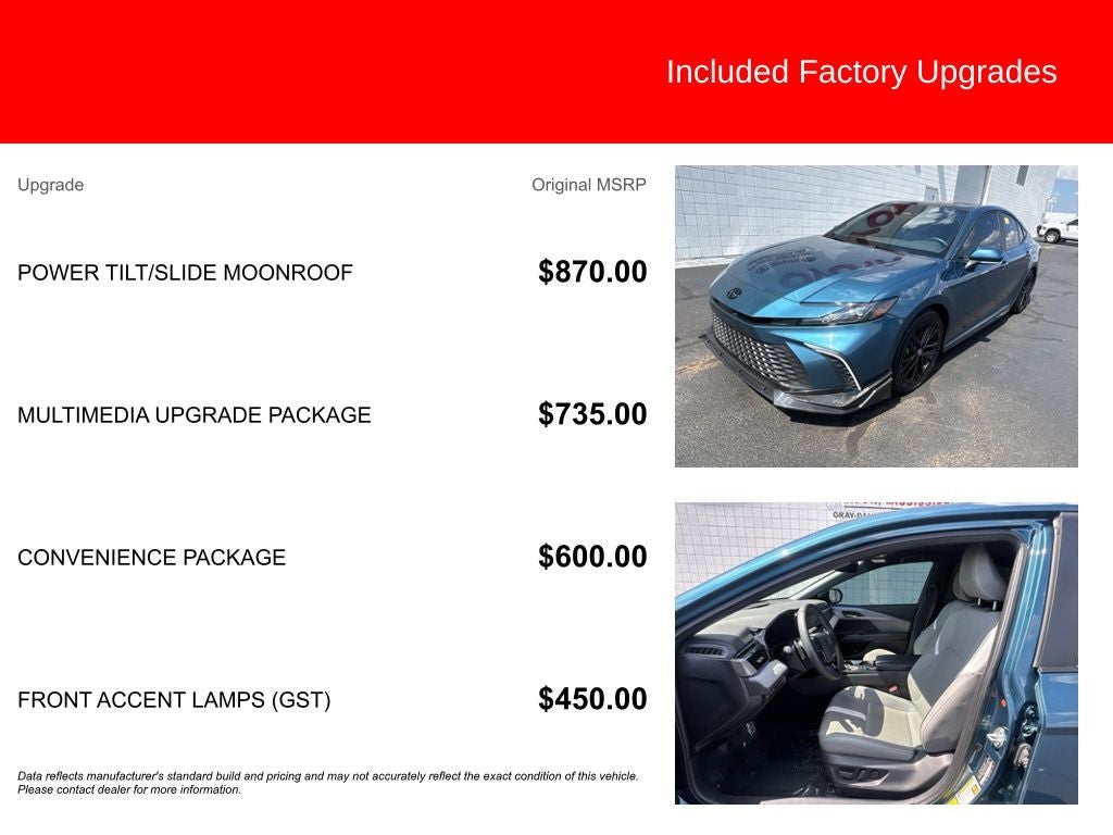 2025 Toyota Camry SE