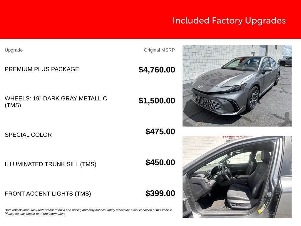2026 Toyota Camry XSE
