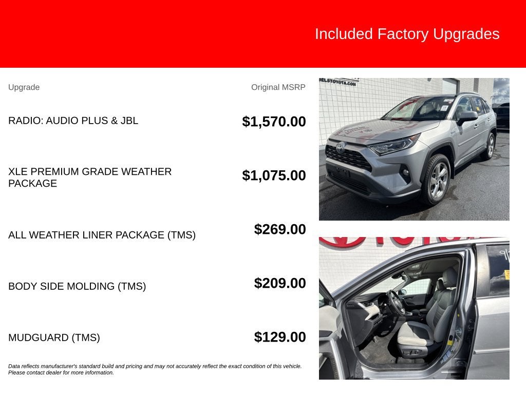 2021 Toyota RAV4 Hybrid XLE Premium