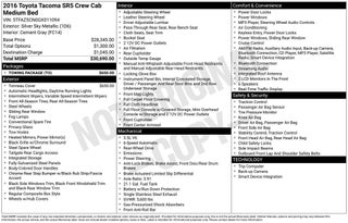 2016 Toyota Tacoma SR5