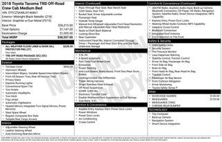 2018 Toyota Tacoma TRD Off-Road V6