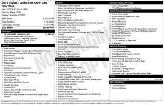 2016 Toyota Tundra SR5