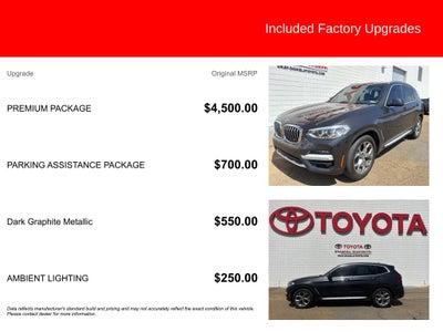 2021 BMW X3 sDrive30i