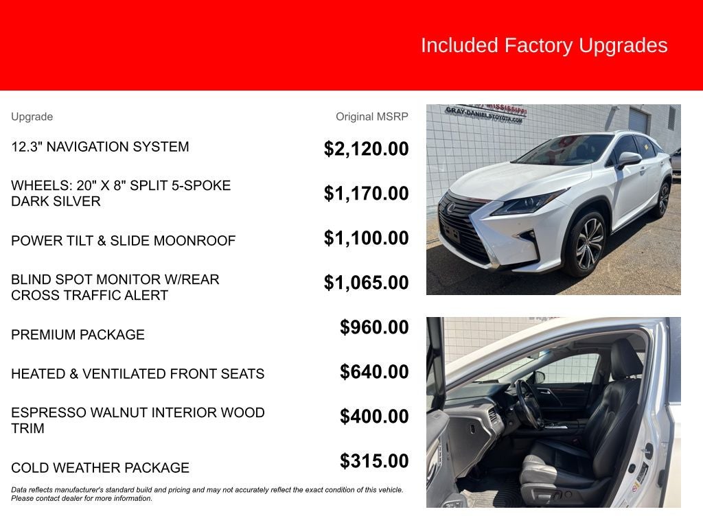 2017 Lexus RX 350