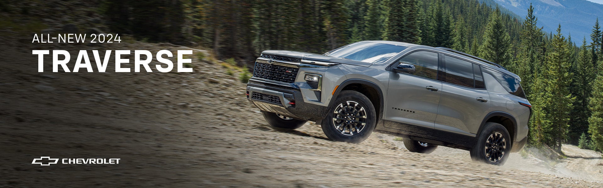 Silver 2024 Chevrolet Traverse