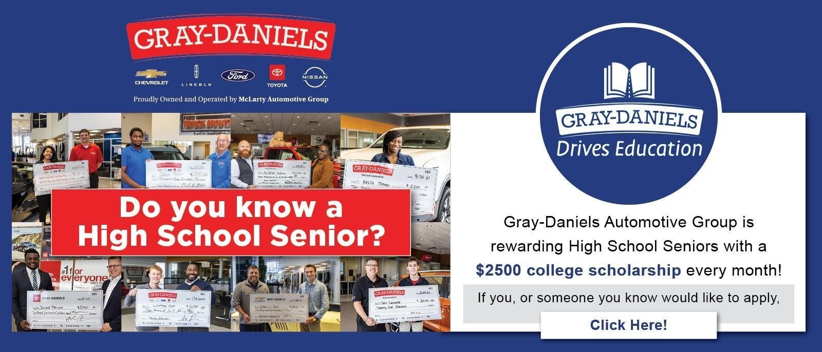 Gray-Daniels Drives Education